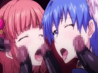 Hentai girls caught and fucked rough by tentacles