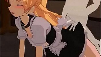 Hentai Maid Blonde Sexy (Red Panties) – 3D Custom Girl
