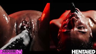 Real Life Hentai – Haneen fucked from cunt to mouth