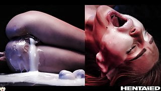 Real Life Hentai – oviposition – Aliens fuck Hot Little Dragon