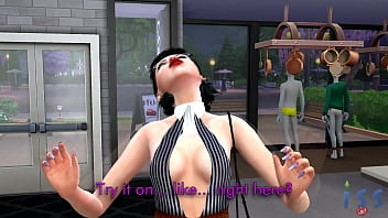 The Sims 4 – Woman Fucks a Furry in the Dressing Room